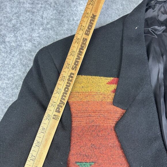 Vintage Falcone Blazer Jacket Mens 50 Southwest Aztec Union USA Made Wool Coat* - Picture 15 of 15